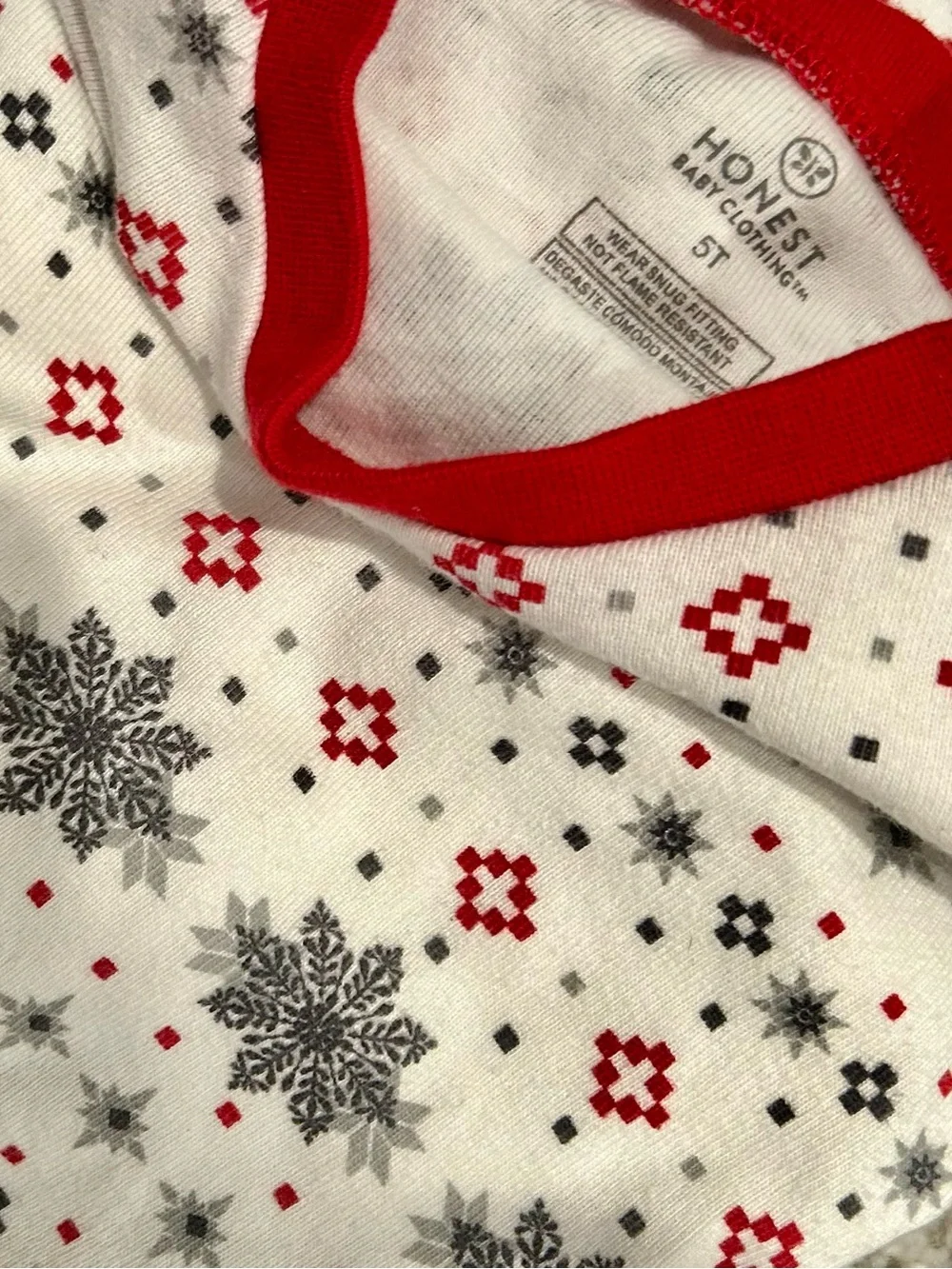 HonestBaby 5T Pajama Lot 10 Sets Organic Cotton(in like new-excellent condition)